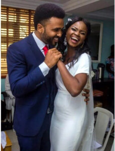 Up-coming music artist married her Lover secretly in Lagos