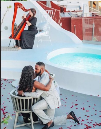 ISAACEKENE3 Man proposes to lover in a Romantic way