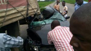 Couple escape ghastly motor accident unharmed 
