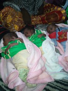 IDP couple name their triplets after Borno State Governor, First Lady, Commissioner