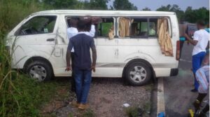 Lady appreciates God for surviving fatal accident.dailyfamily.ng