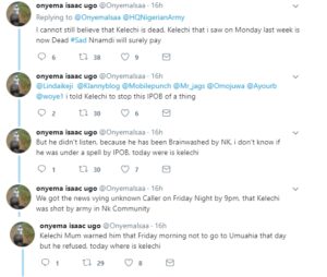 Man blames Nnamdi Kanu for death of his IPOB member brother.dailyfamily.ng