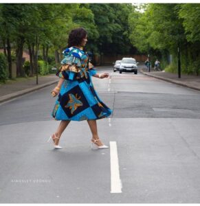 Juliet in Street walk shoot -dailyfamily.ng