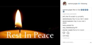 Actress Mercy Aigbe's loses her Father.dailyfamily.ng