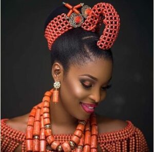 Edo brides stand out in beautiful wedding costumes.dailyfamily.ng