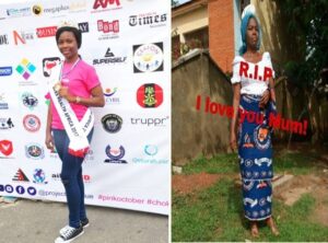 Miss Health Africa loses mother to breast cancer on her birthday.dailyfamily.ng