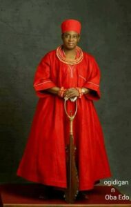 Oba of Benin celebrates 1st year anniversary with beautiful family picture.dailyfamily.ng