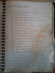 Couple shares old Poem book, secret to their 11-year-old marriage -dailyfamily.ngCouple shares old Poem book, secret to their 11-year-old marriage -dailyfamily.ng