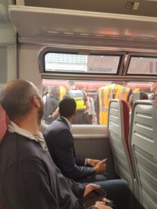 Fearful passengers disembark from train after man reads the Holy Bible -dailyfamily.ng