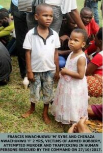 Police arrests kidnappers, rescues children sold for N1.1M In Enugu.dailyfamily.ng