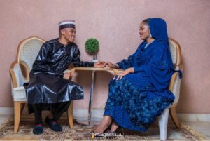 See beautiful pre-wedding pictures of this Hausa couple.dailyfamily.ng
