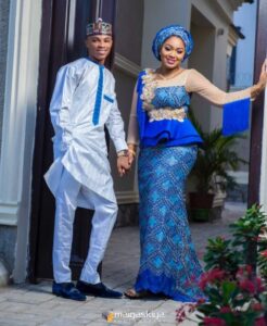 See beautiful pre-wedding pictures of this Hausa couple.dailyfamily.ng
