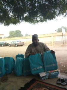 UNICEF bags donated to IDPs children is reportedly sold in Kano state.dailyfamily.ng