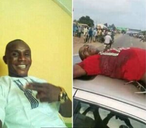 Wife mourns husband who was shot dead by police officers in Anambra.dailyfamily.ng