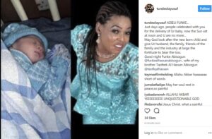 Yoruba actress Funke Abisogun dies days after child delivery.dailyfamily.ng