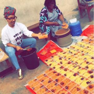 Actress Tonto Dikeh joins charity service with Kokun Foundation.dailyfamily.ng