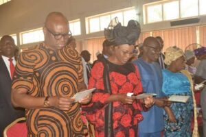 Governor Fayose celebrates 57th birthday with thanksgiving service.dailyfamily.ng