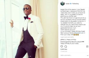 OAP Toolz celebrates her husband on his birthday.dailyfamily.ng