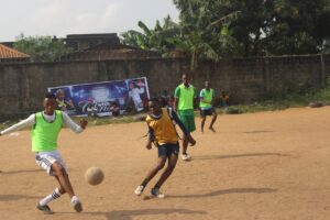 Photo Update: Kingsword Community Football Match -dailyfamily.ng