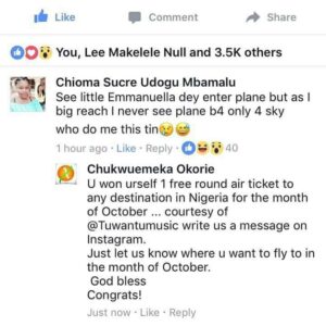 The post on Facebook -dailyfamily.ng