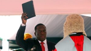 President Emmerson Mnangagwa takes oath of allegiance -dailyfamily.ng