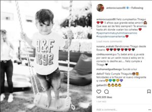 Lionel Messi's Wife Announces their baby's gender -dailyfamily.ng