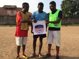 Crest Exchange between Salvation FC and FC Charis -dailyfamily.ng