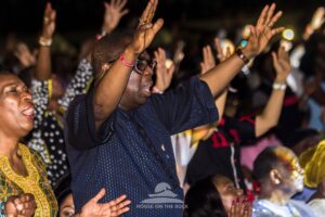 Worshippers at The Experience -dailyfamily.ng