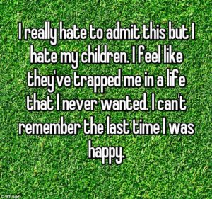 Shocking! Parents reveal why they secretly hate their own children.dailyfamily.ng