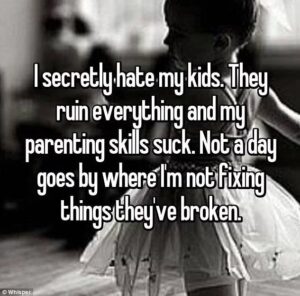 Shocking! Parents reveal why they secretly hate their own children.dailyfamily.ng