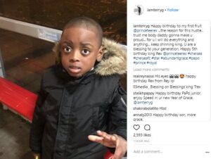 Singer, Terry G celebrates his son as he clocks 5.dailyfamily.ng