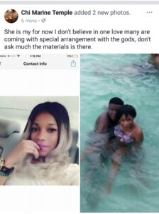 Unbelievable! Native doctor goes swimming with lover.dailyfamily.ng