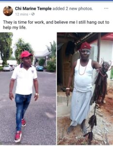 Unbelievable! Native doctor goes swimming with lover.dailyfamily.ng