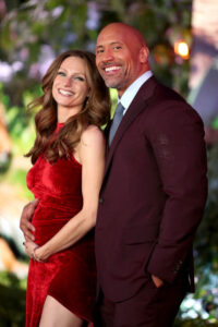 Dwayne-Johnson-and-Girlfriend-Lauren-Hashian