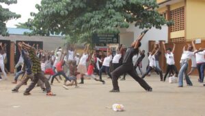 Beauty In Black Foundation leads crowd to Walk against skin bleaching.dailyfamily.ng