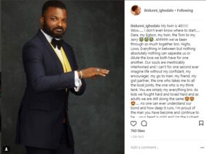 Ibidunni Ituah Ighodalo celebrates husband as he clocks 40.dailyfamily.ng