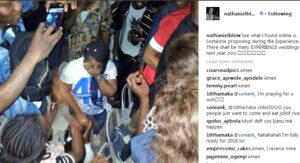 Man proposes to lover during Experience 2017.dailyfamily.ng