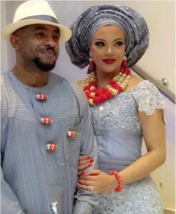 Traditional wedding photos of Designer, Sarah Ofili and her Fiance.dailyfamily.ng
