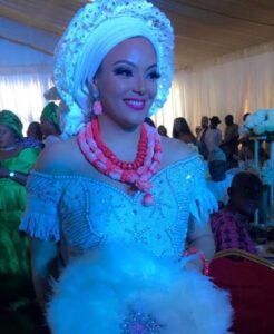 Traditional wedding photos of Designer, Sarah Ofili and her Fiance.dailyfamily.ng