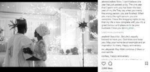 Zahra Buhari Indimi celebrates first year wedding anniversary with husband.dailyfamily.ng