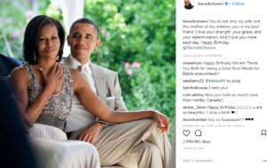 “You're my best friend”-Barack Obama praises wife on her birthday.dailyfamily.ng