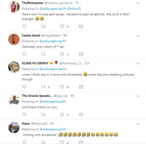 Strange! Lady poses with her village god in Photos.dailyfamily.ng