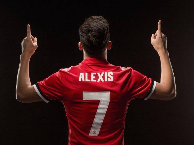Alexis Sanchez's Shirt Hits an all Time 