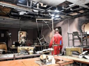 Popular Fashion House Caught Fire in Lagos.dailyfamily.ng