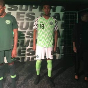 Super Eagles' Jersey unvieling