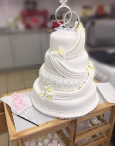 Mother’s Love Dolapo Osinbajo Baked Daughter’s Wedding Cake6.dailyfamily.ng