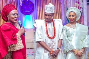 Pastor Mrs. Folu Adeboye Blesses Osinbajo’s daughter at her Engagement3.dailyfamily.ng