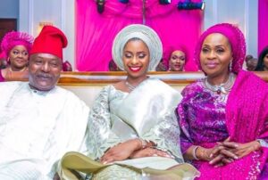 Pastor Mrs. Folu Adeboye Blesses Osinbajo’s daughter at her Engagement5.dailyfamily.ng