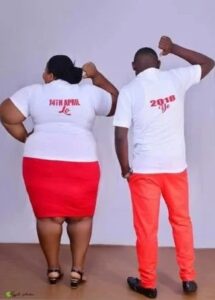 Plus-sized lady and Fiancé Stuns in Pre-wedding Shoot.dailyfamily.ng