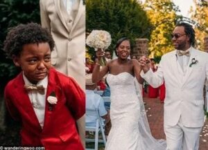 Six-Year-Old Boy Burst into Tears as Mother Weds (Photos)7.dailyfamily.ng